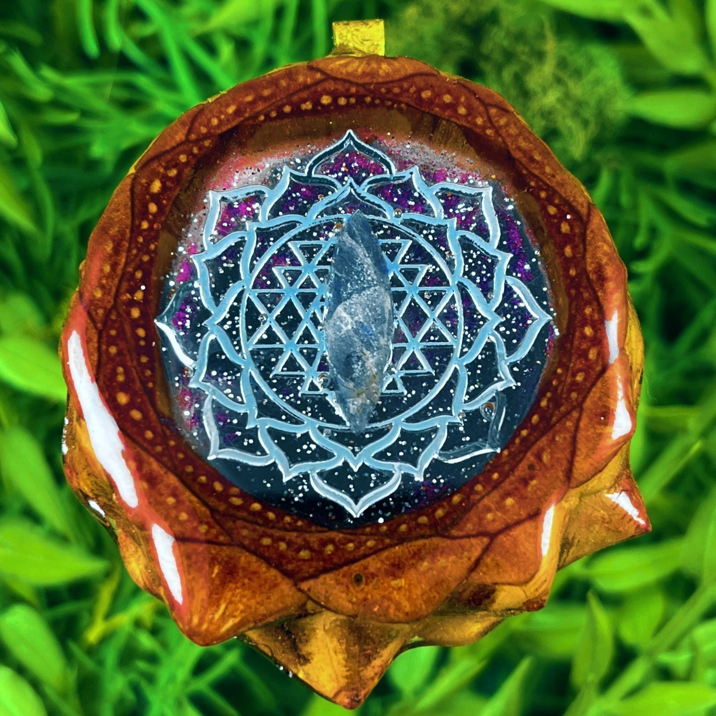 Night Sky with Labradorite & Mandala