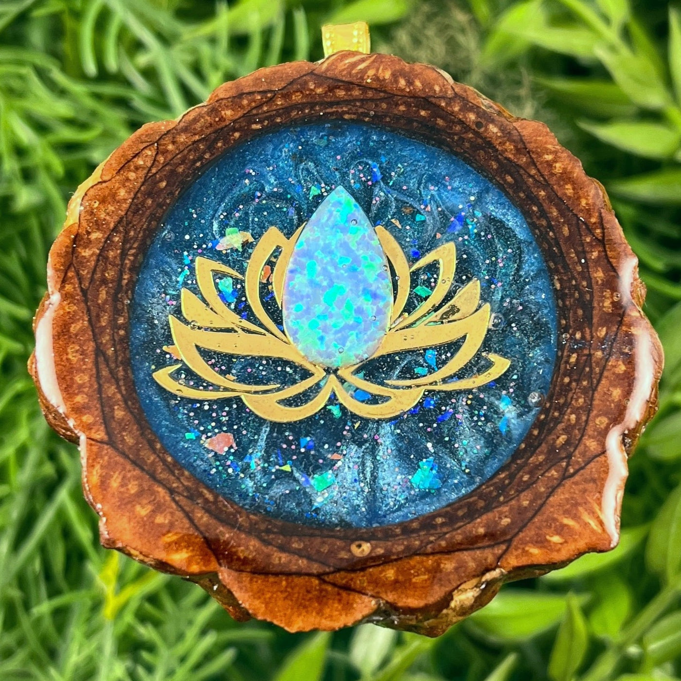 Galaxy with Opal & Mandala