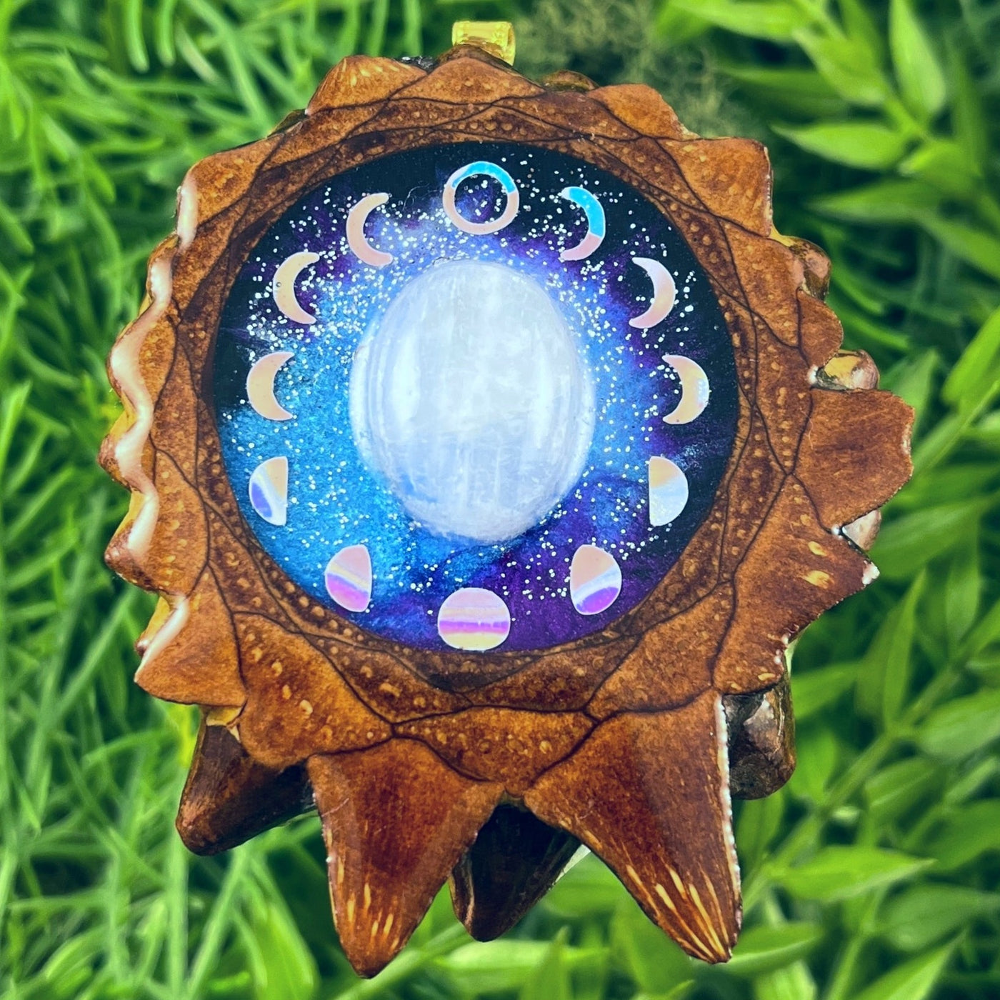 Supernova with Moonstone & Moon Phase
