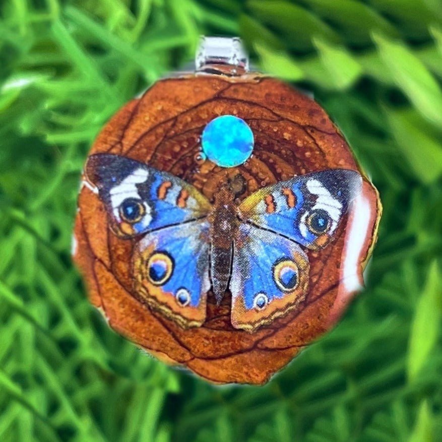 Butterfly with Opal