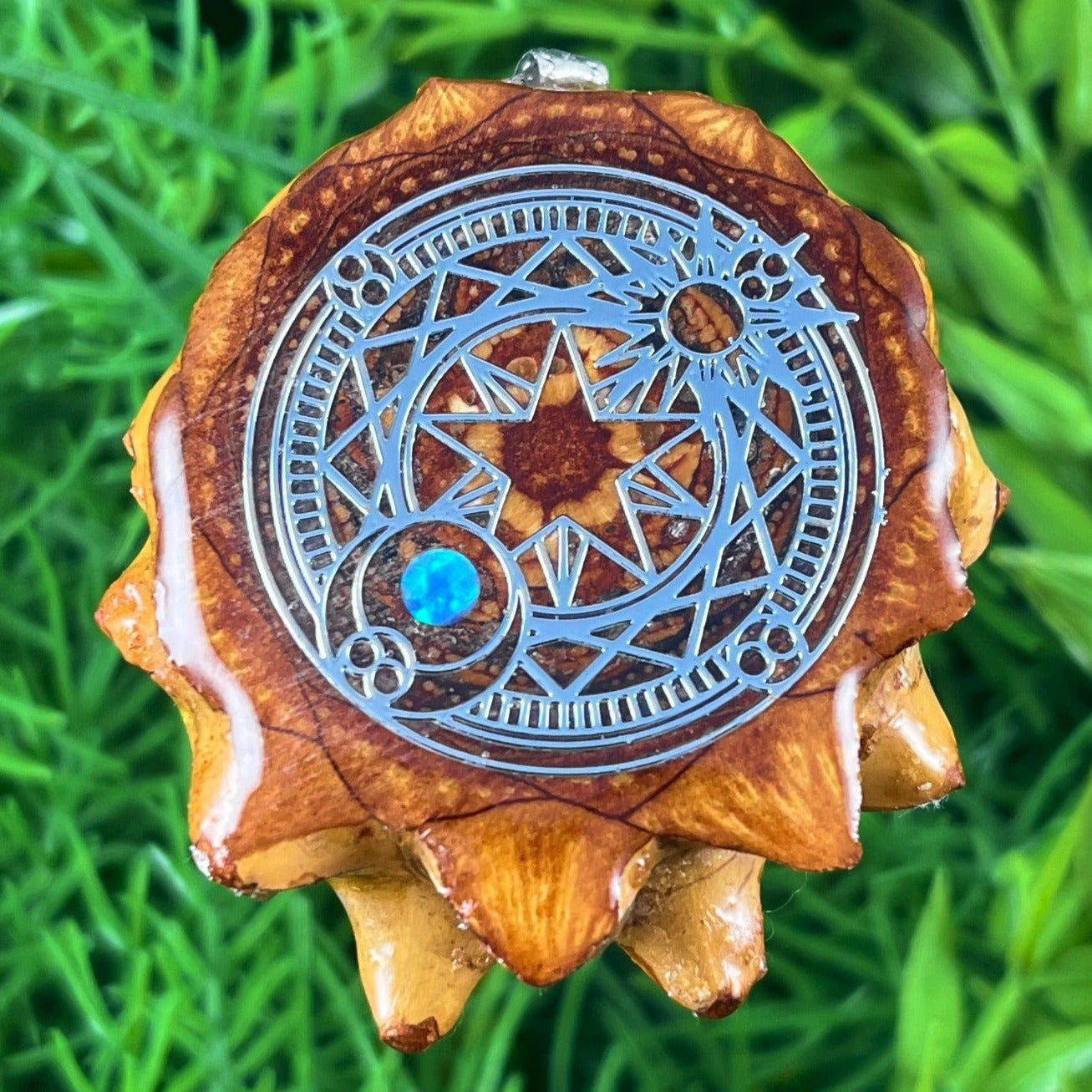 Opal with Mandala