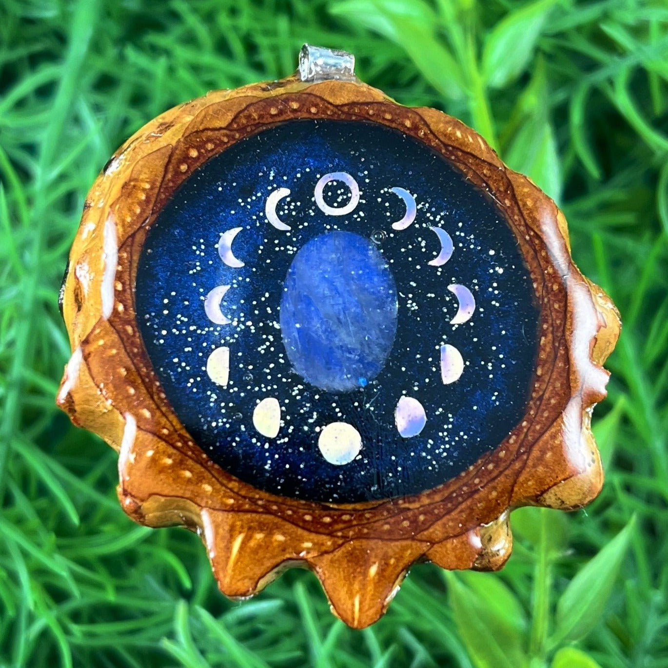 Night Sky with Moonstone & Moonphase