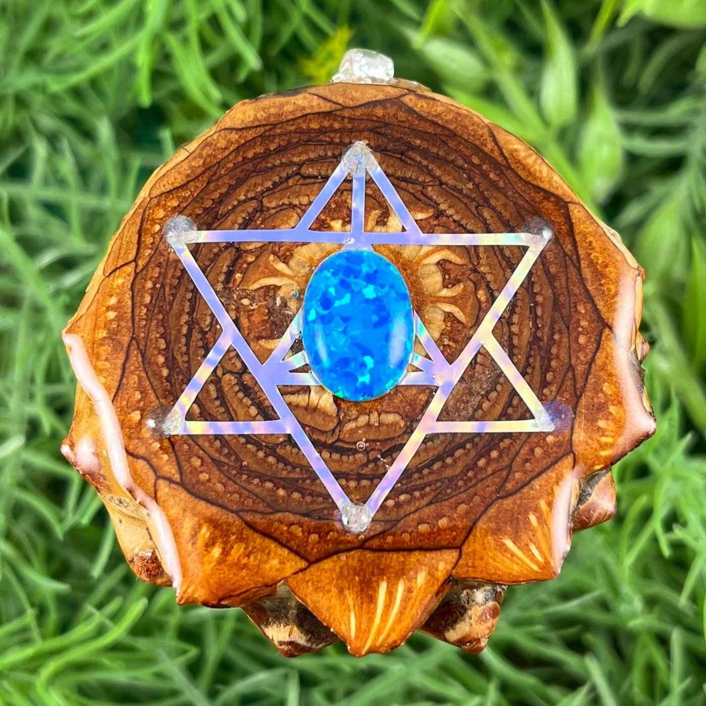 Opal with Merkaba