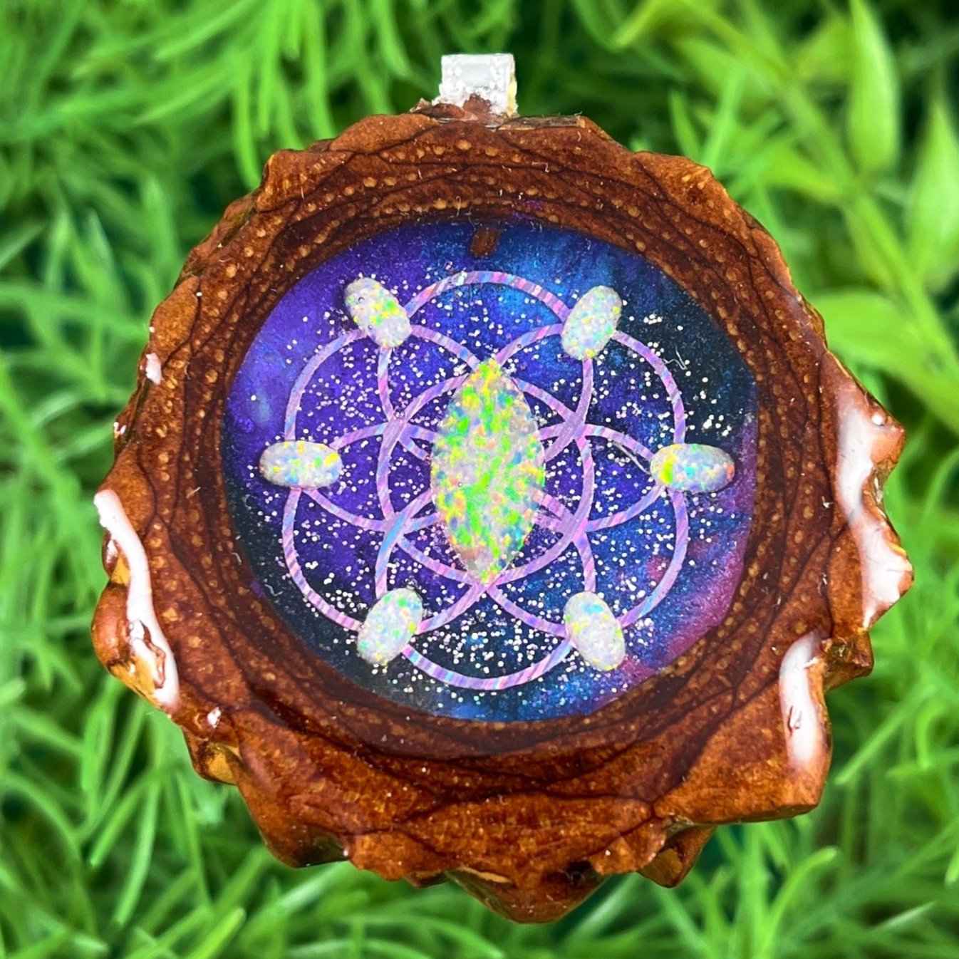 Supernova with Opal & Seed of Life