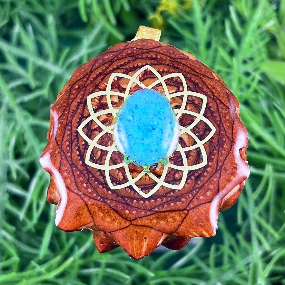 Opal with Mandala