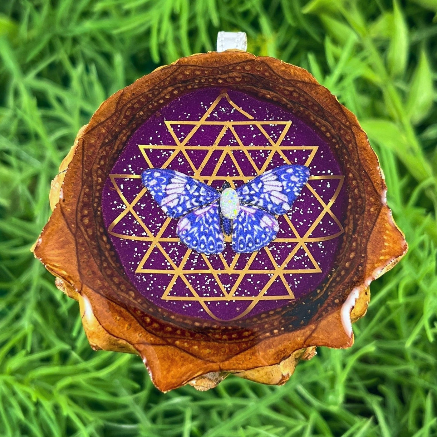 Supernova with Opal & Butterfly with Sri Yantra