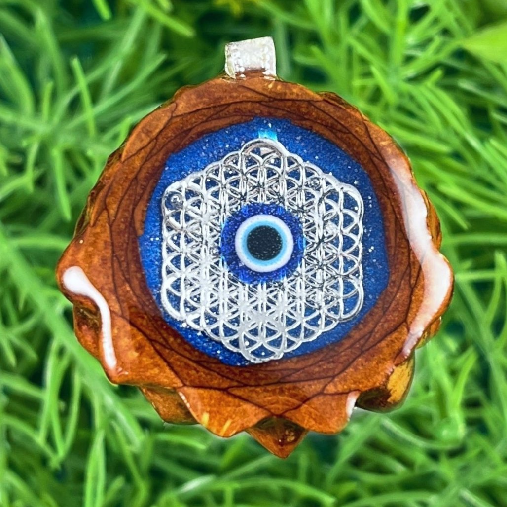 Galaxy with Eye & Mandala