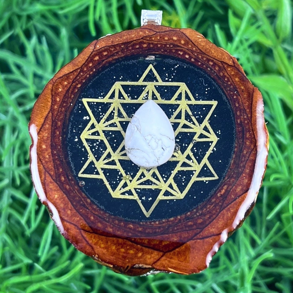 Night Sky with Dendrite & 64 Star Tetrahedron