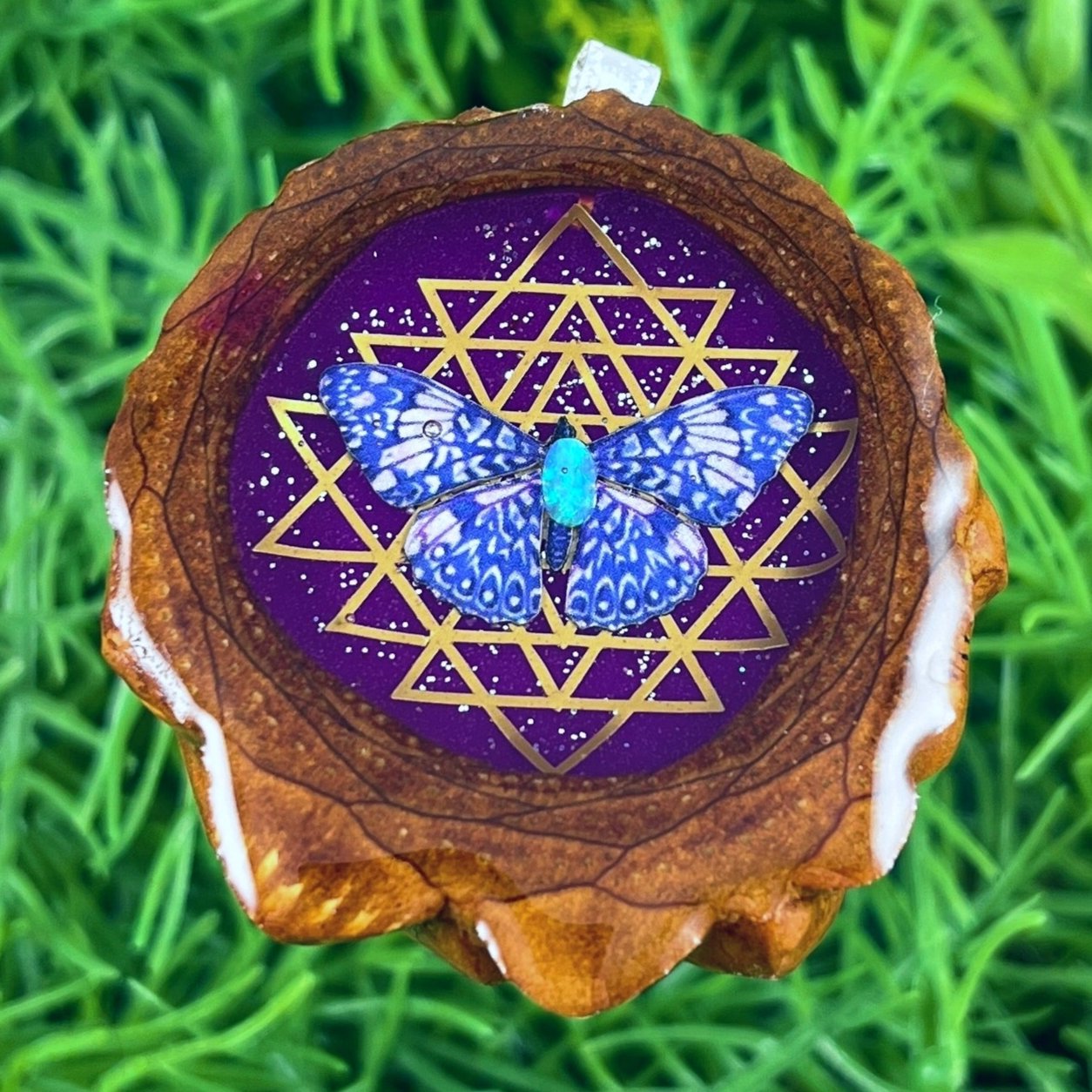 Supernova with Opal & Butterfly with Sri Yantra