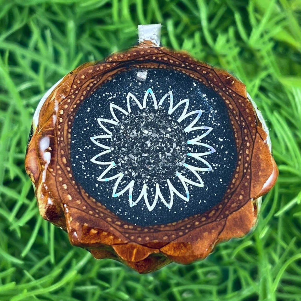 Supernova with Dichroic Glass & Sunflower