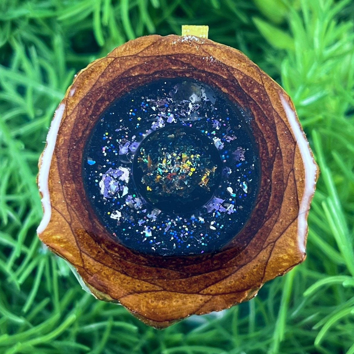 Galaxy with Dichroic Glass