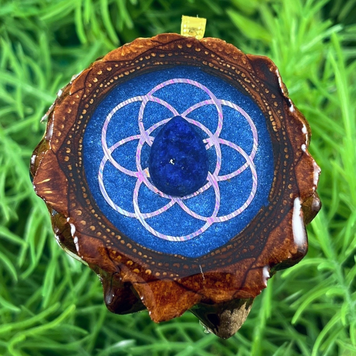 Supernova with Lapis Lazuli & Seed of Life