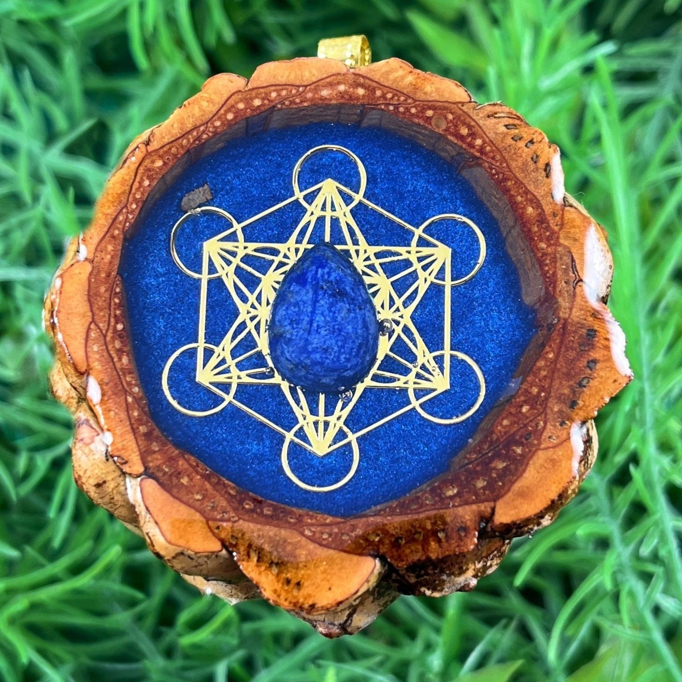 Supernova with Lapis Lazuli & Metatron's Cube