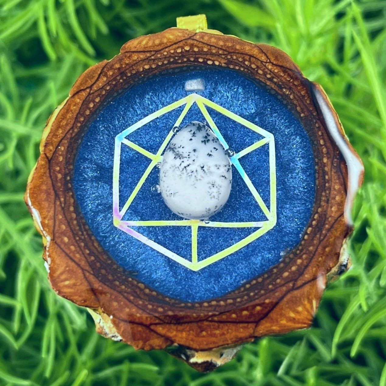 Galaxy with Dendrite & Icosahedron