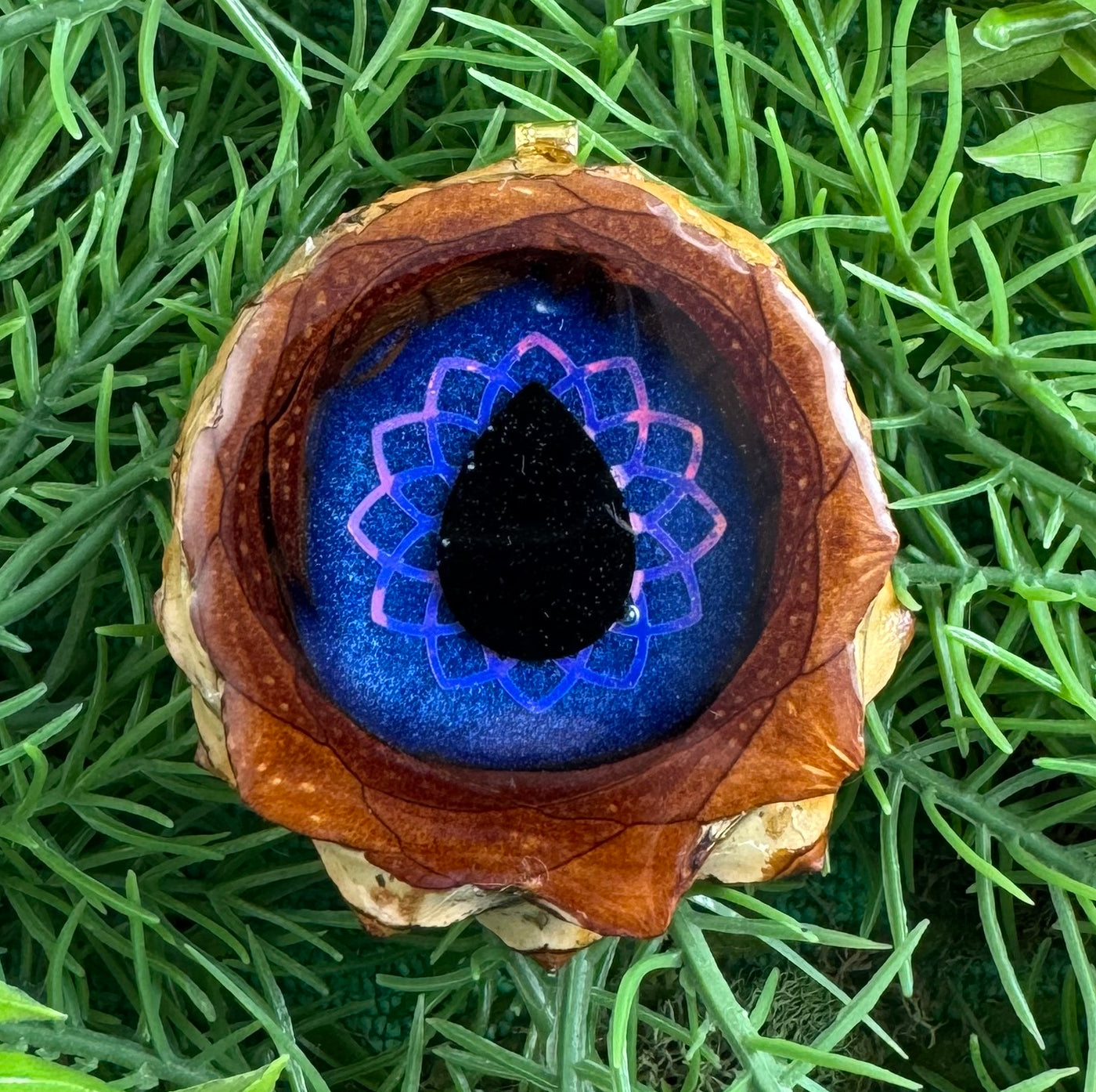 Blue Crush with Onyx & Sunflower