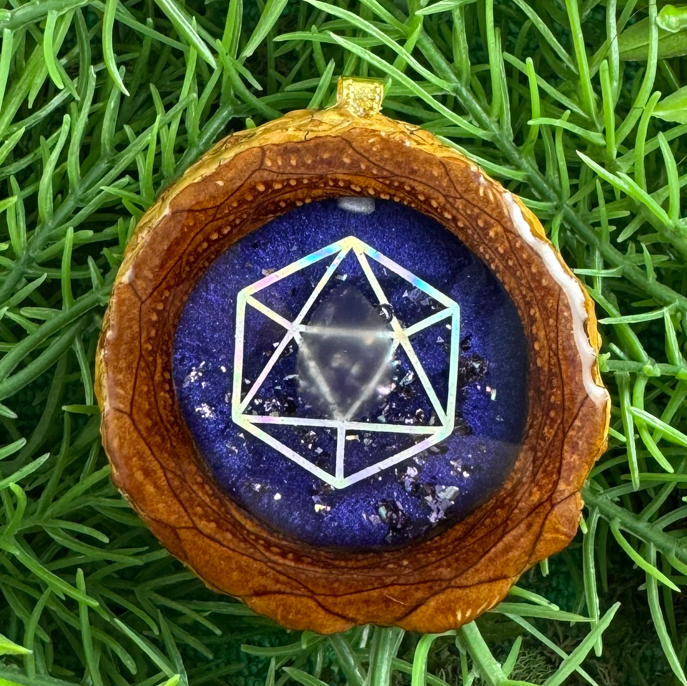 Supernova with Clear Quartz & Icosahedron