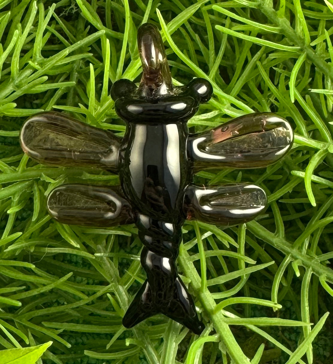 Blown Glass Dragonfly