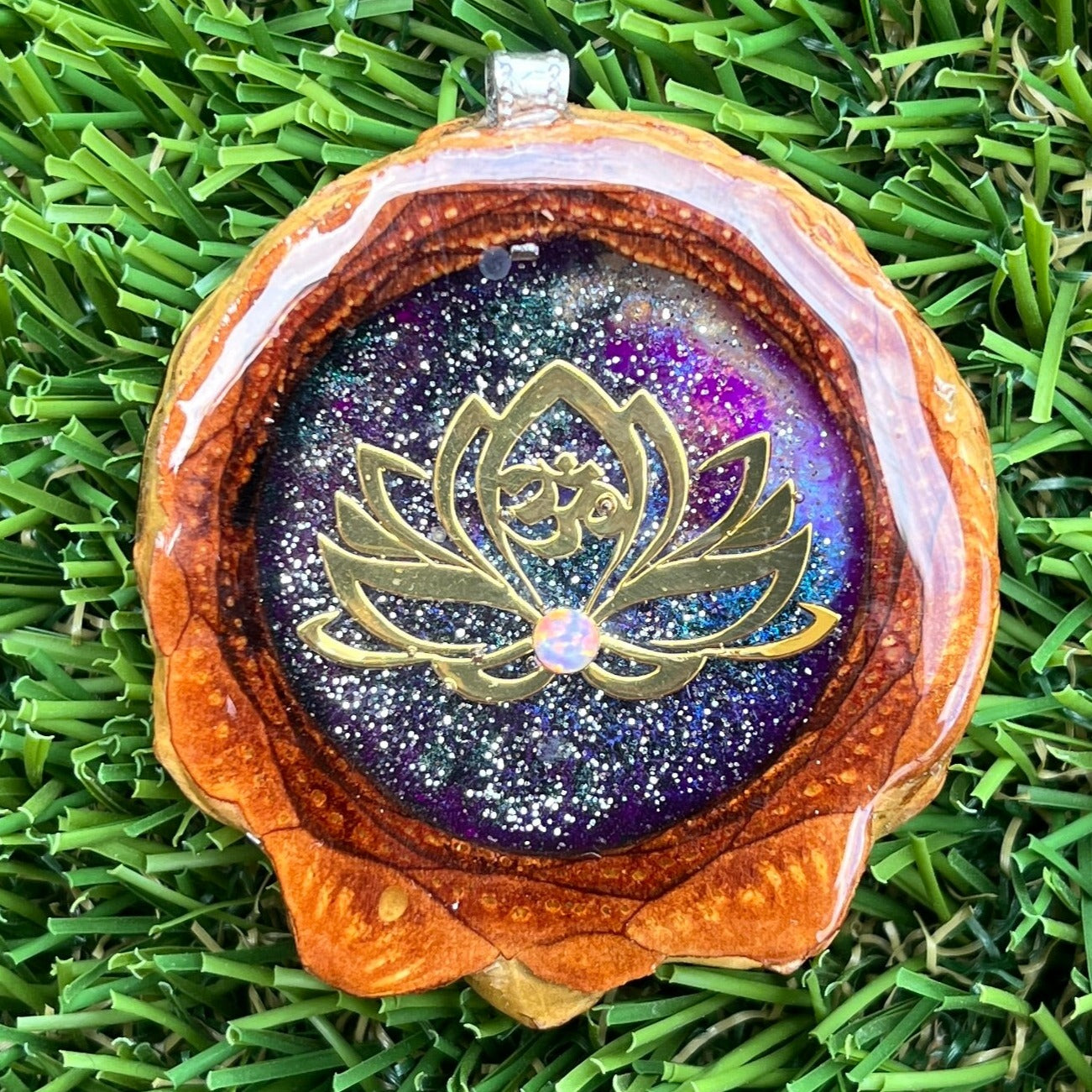 Galaxy with Opal & Mandala