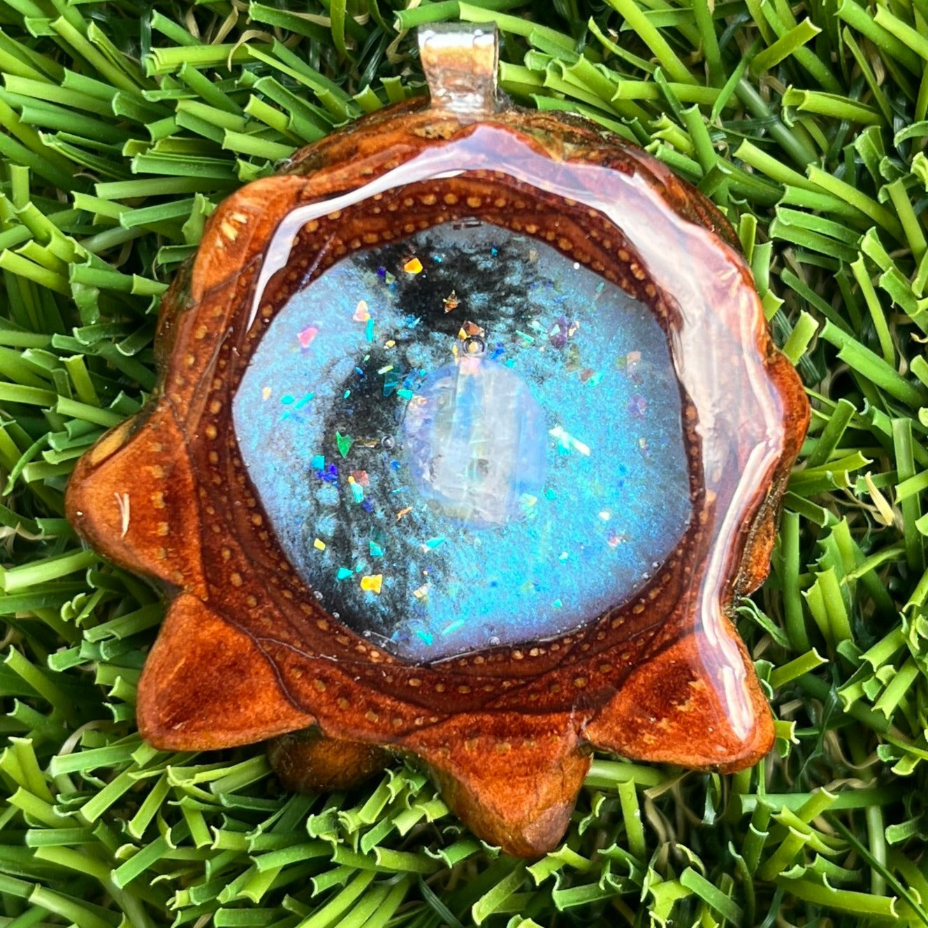 Galaxy with Moonstone