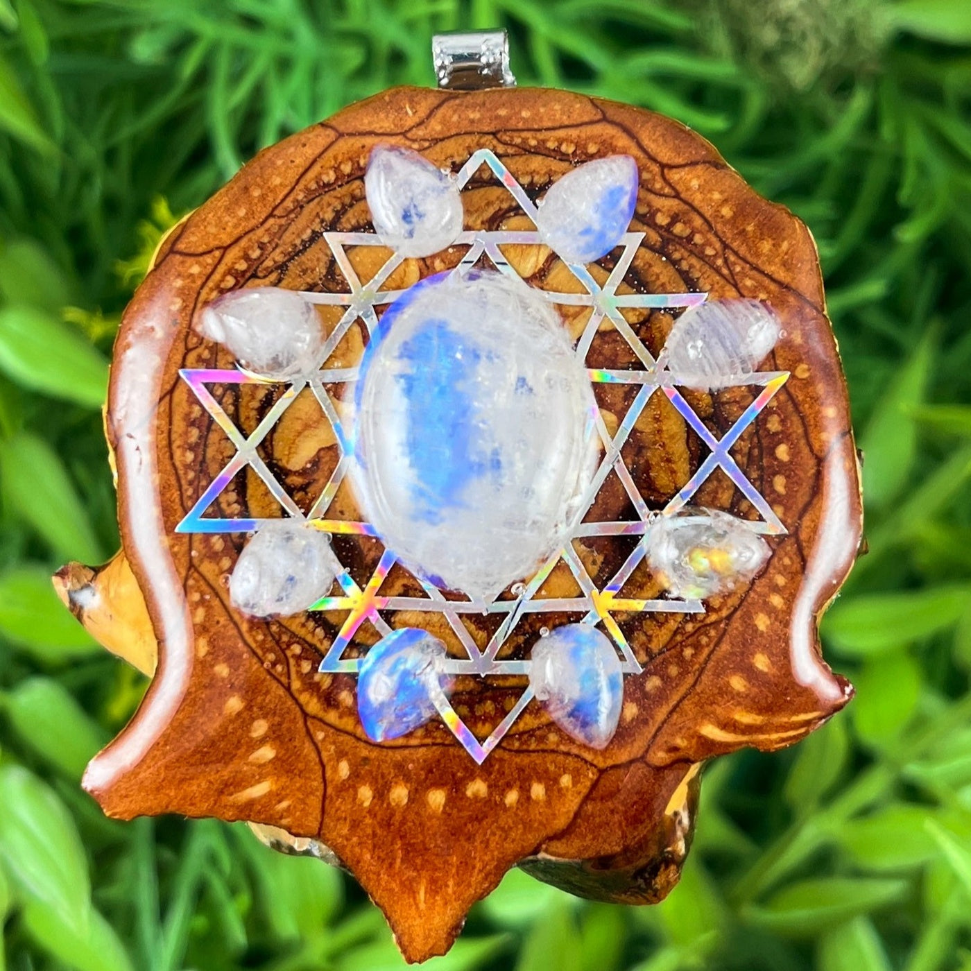 Moonstone & Sri Yantra