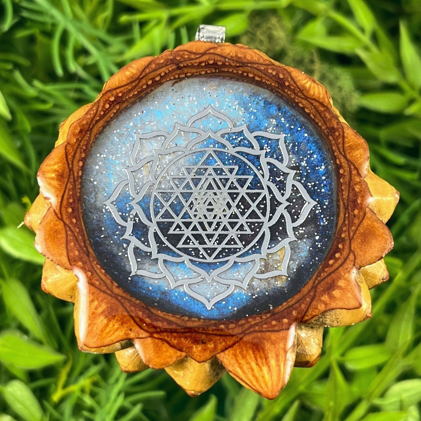 Galaxy with Mandala