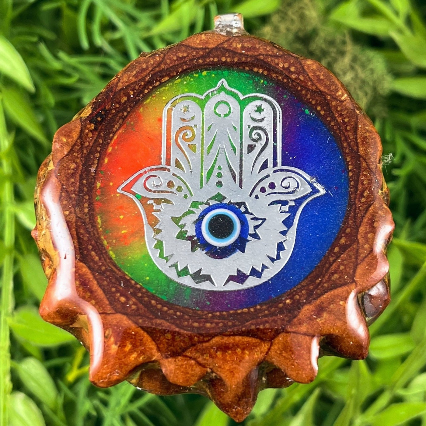 Hamsa with Shiva Eye