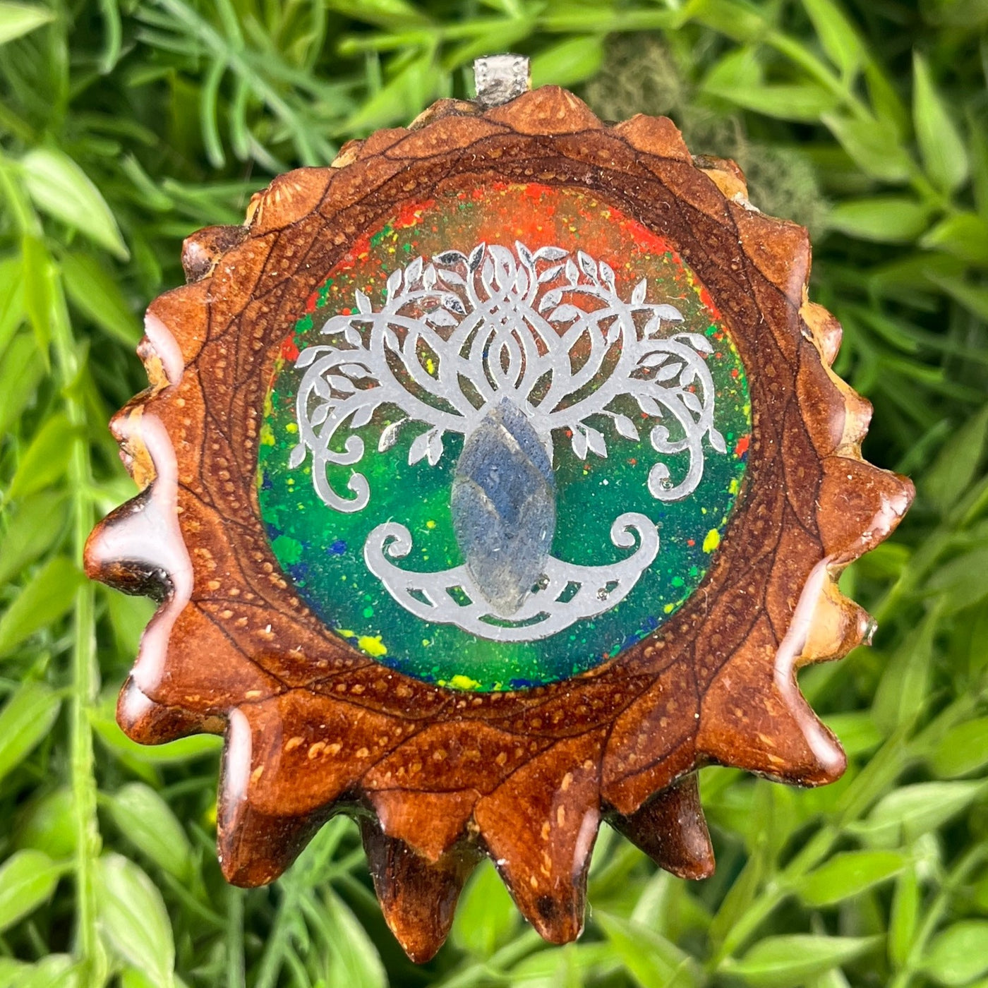 Labradorite with Tree of Life