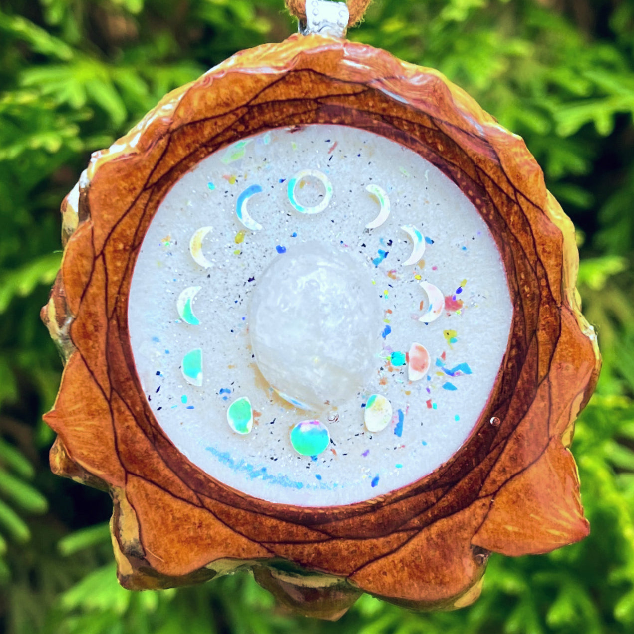 Cloud with Moonstone & Moon Phase