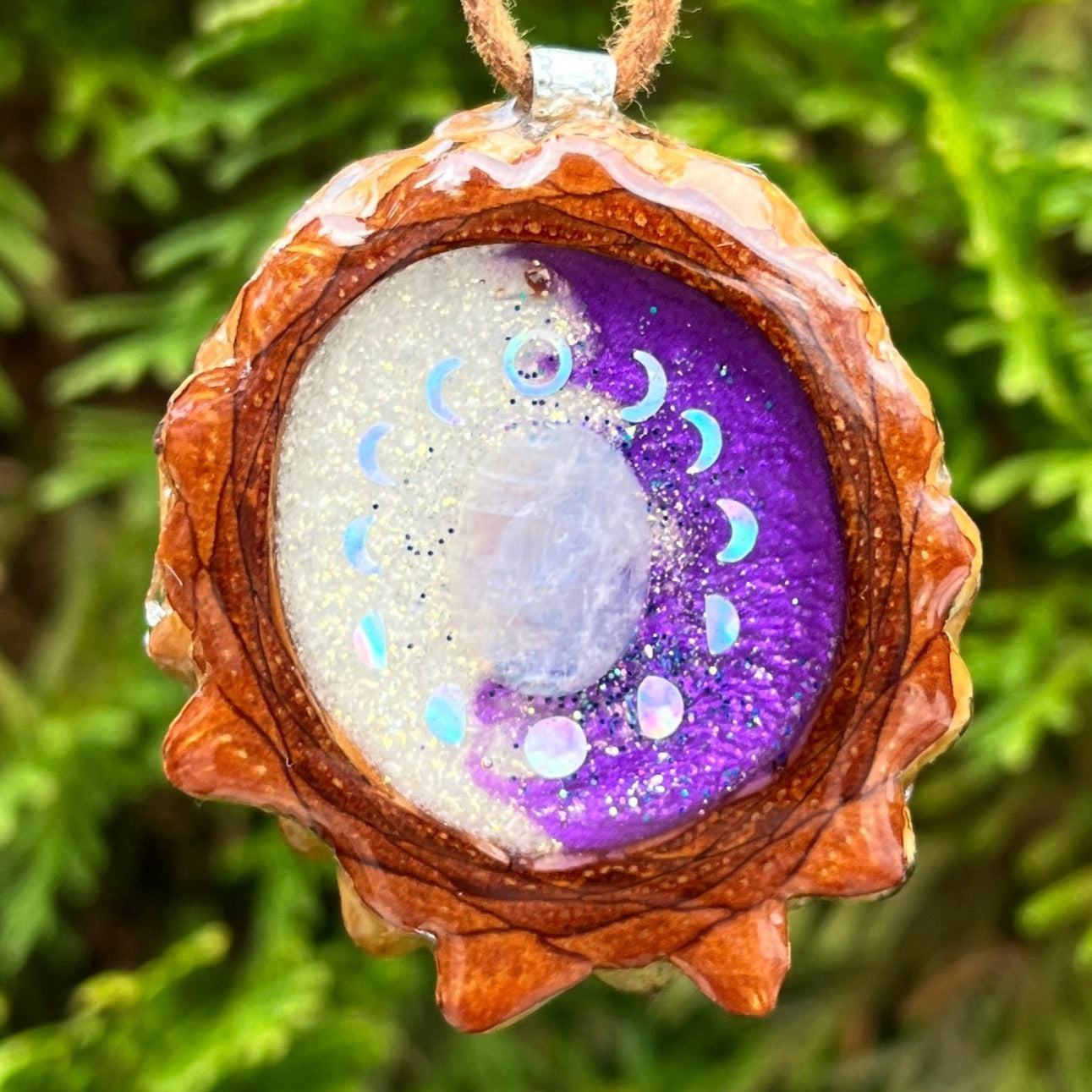 Supernova with Moonstone & Moon Phase
