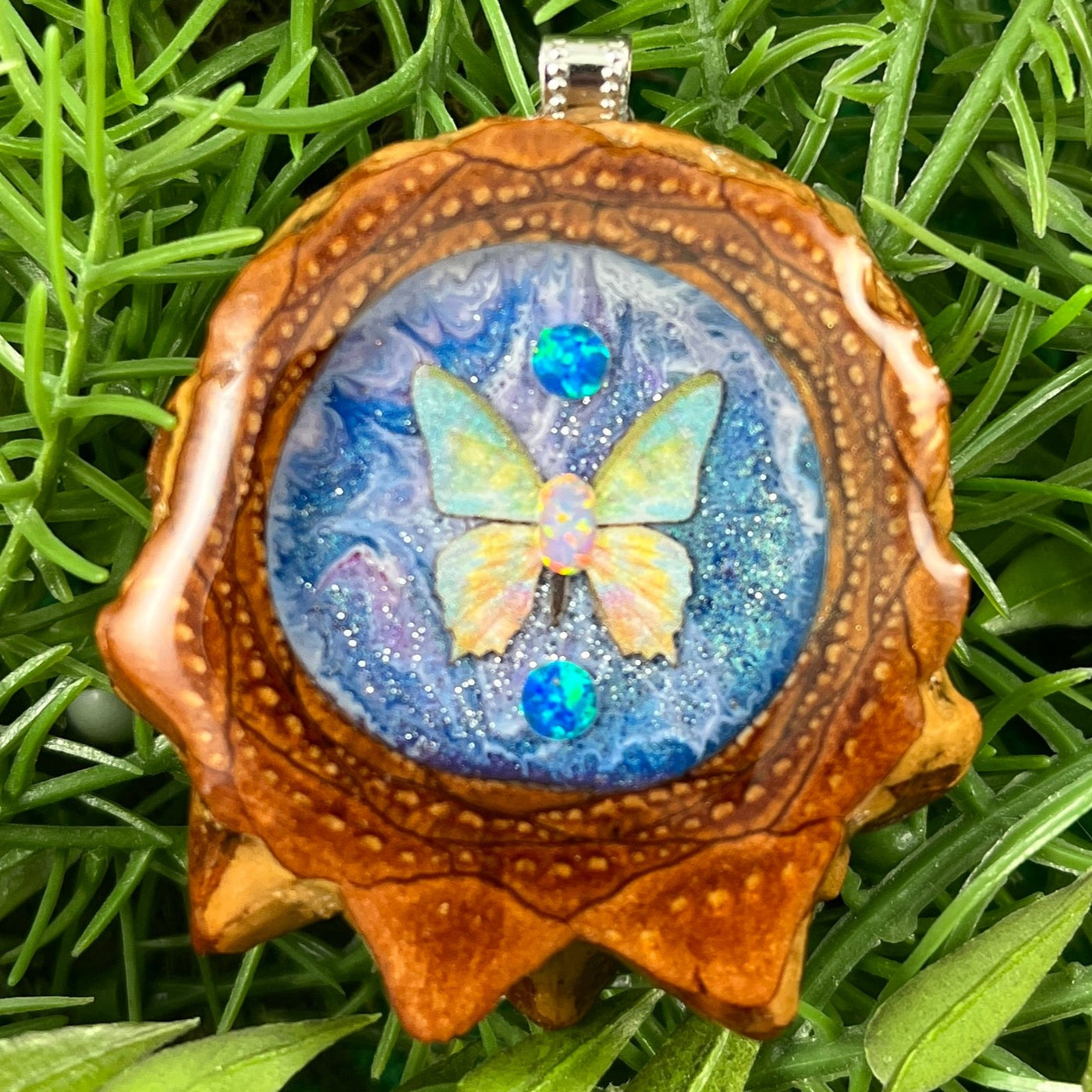 Butterfly with Opal