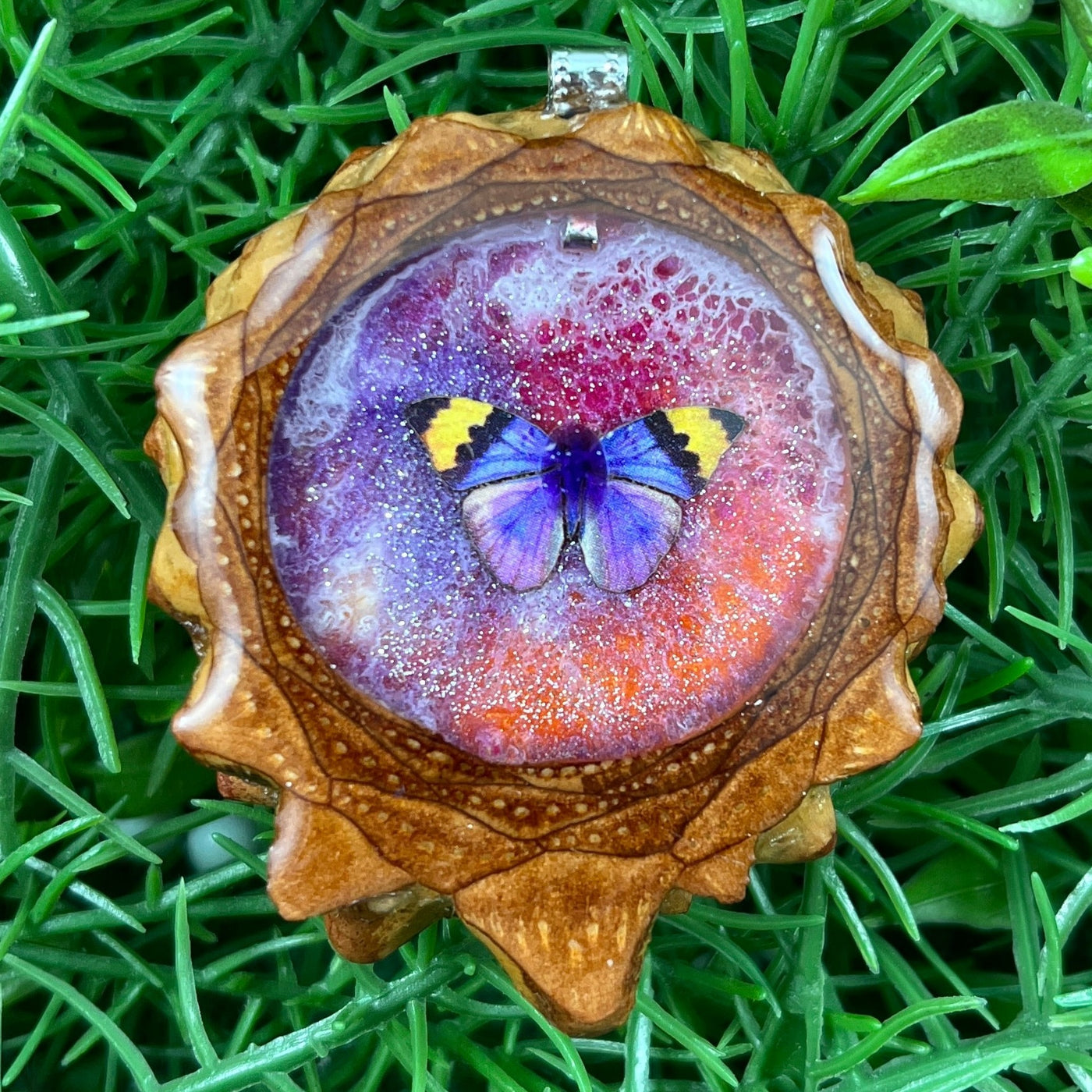 Supernova with Butterfly & Amethyst