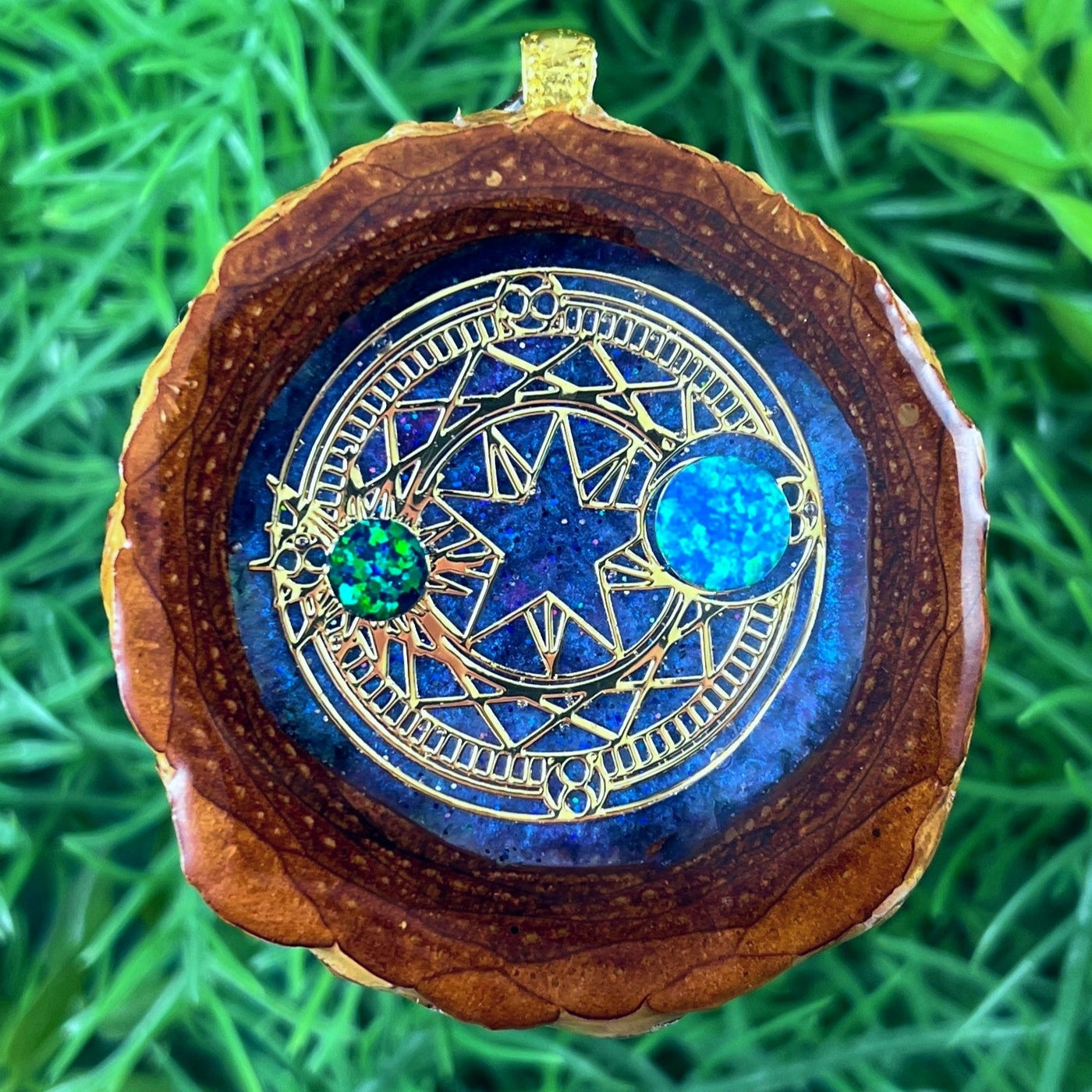 Galaxy with Opal & Mandala