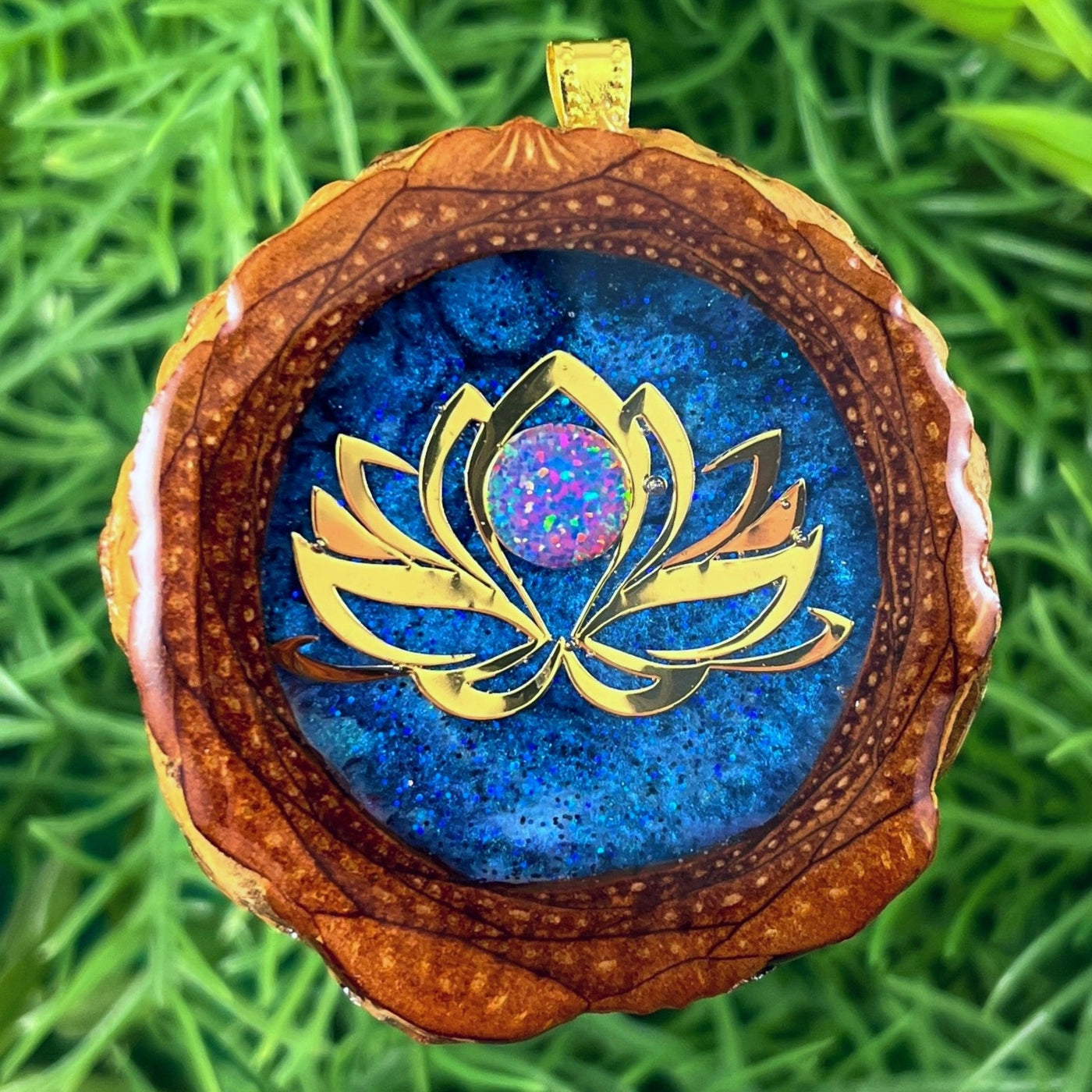 Galaxy with Opal & Mandala