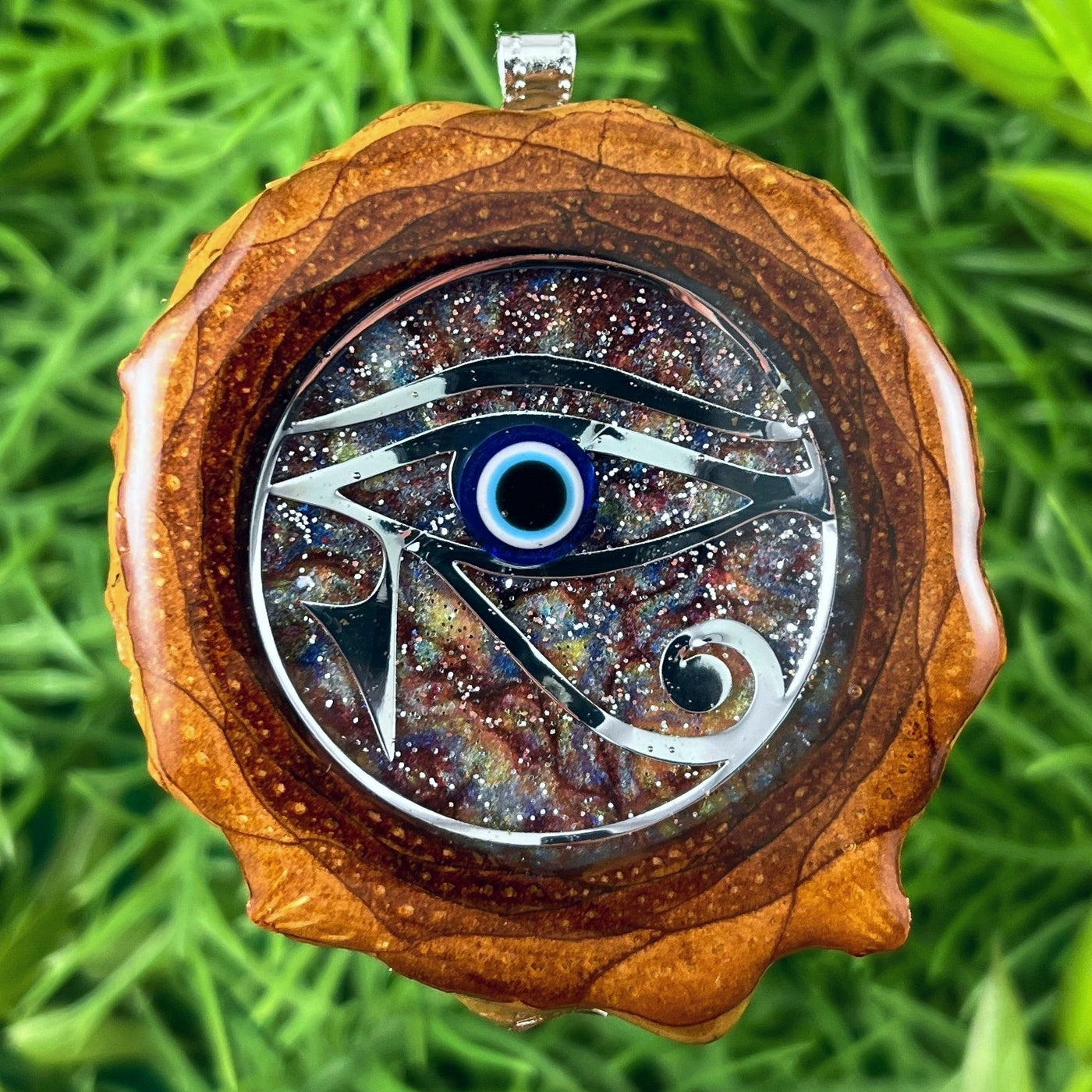 Galaxy with Mandala