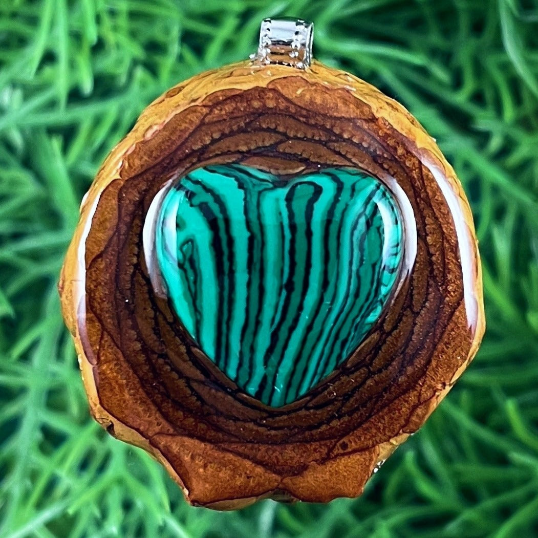 Malachite Heart