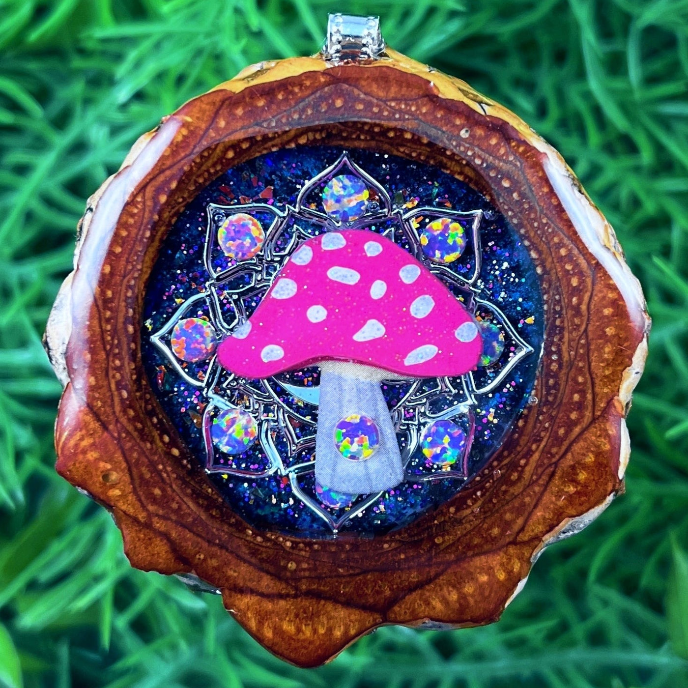 Naturescape with Opal and Mandala