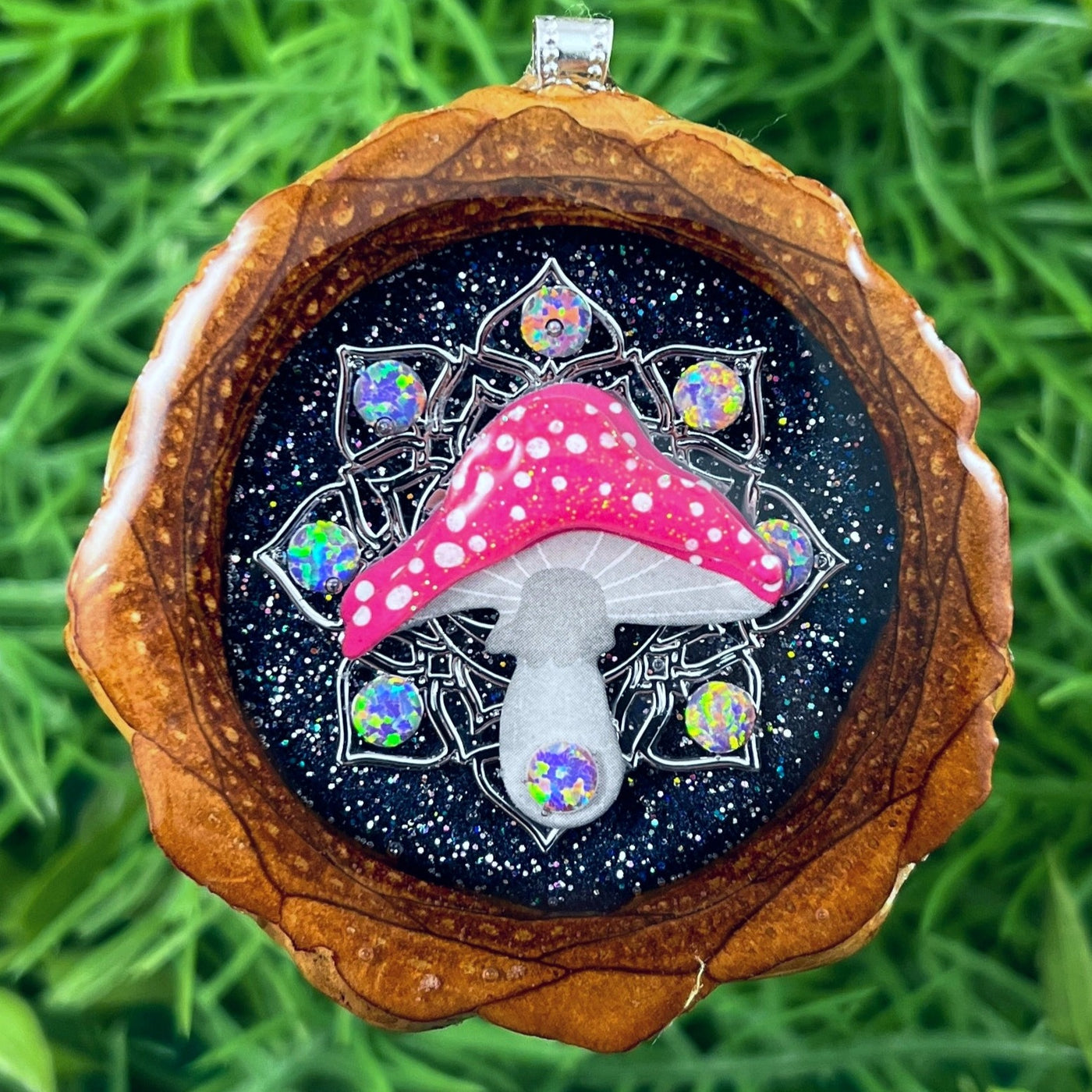 Naturescape with Opal and Mandala