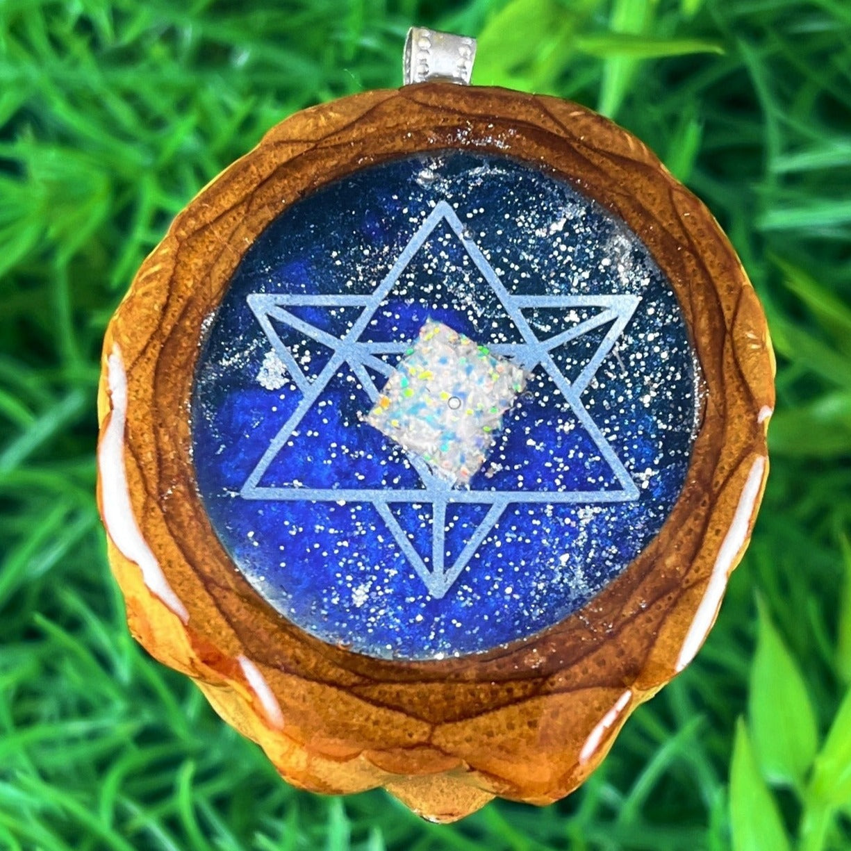 Supernova & Opal with Merkaba