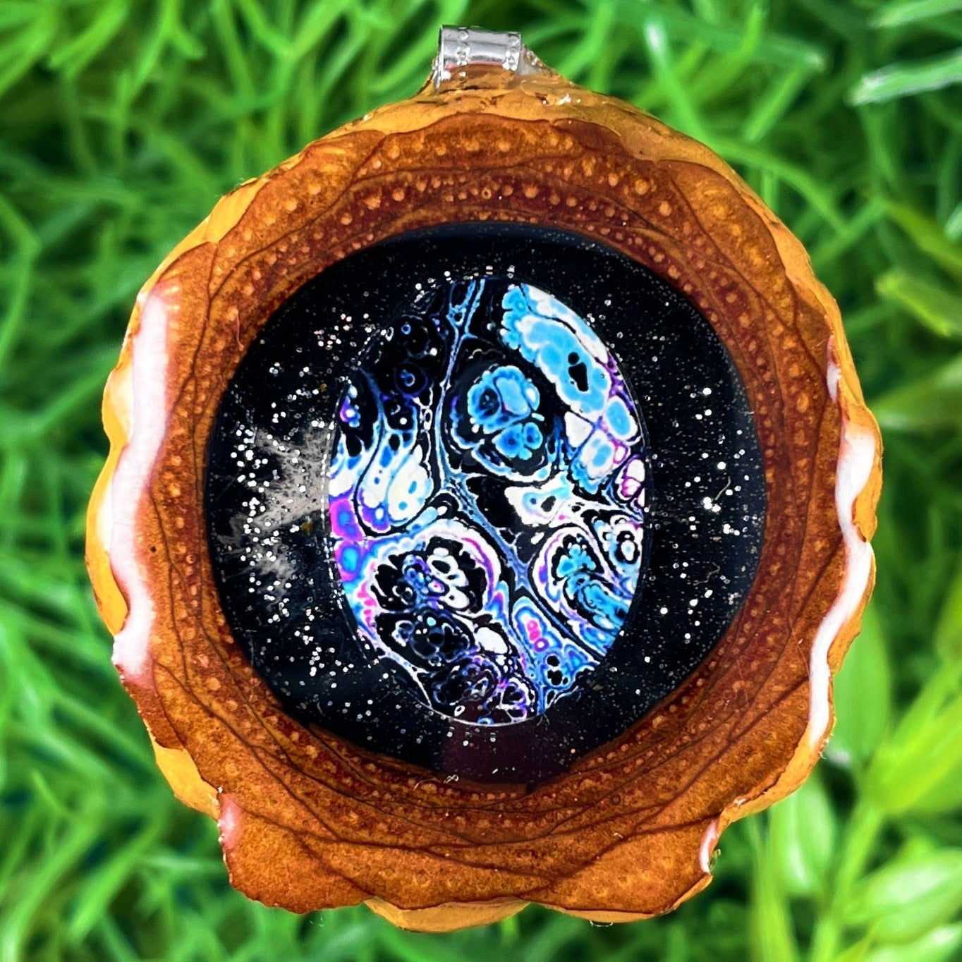 Night Sky with Dichroic Glass