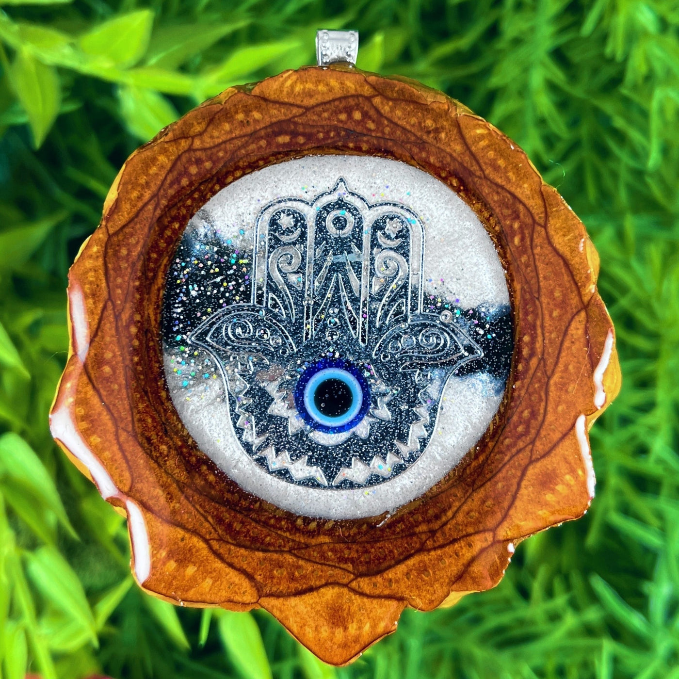 Clouds with Shiva Eye & Mandala